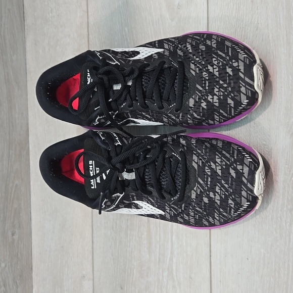 Brooks Women's Launch 5 Black&Purple Running Shoes Athletic Sneakers Sz 8.5 - Picture 3 of 14